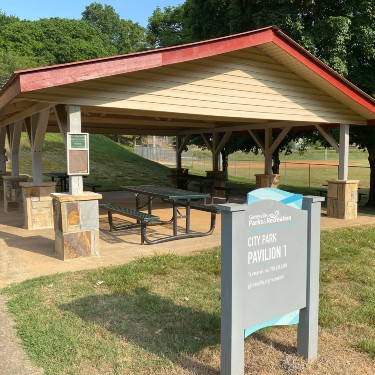 City Park Pavilion - Lower Tennis Courts